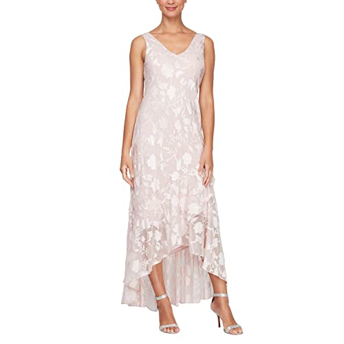 Alex Evenings Womens Sleeveless Printed Chiffon Mid-Length Dress with Jacket3