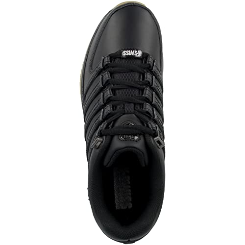 K-Swiss Homme Rinzler Basket, Noir/Gum, 43 EU – Ansicht 3