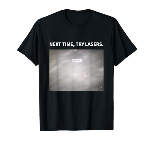 Drôle UAP Audition Missile Déviation Orb Alien Essayer Lasers T-Shirt