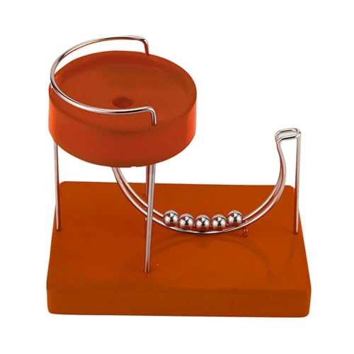 Image of SECRET DESIRE Perpetual Motion Toy - Science Toy for Home Decoration & Physics Education - Red