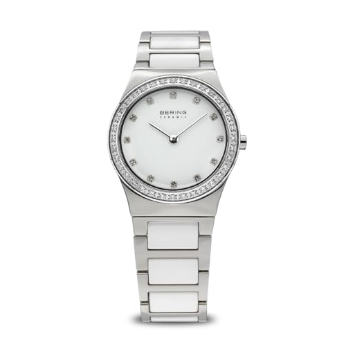 Bering Time 32430-754 Ladies Ceramic White Silver Watch (B008LFE8RM) Amazon Price History, Amazon Price Tracker