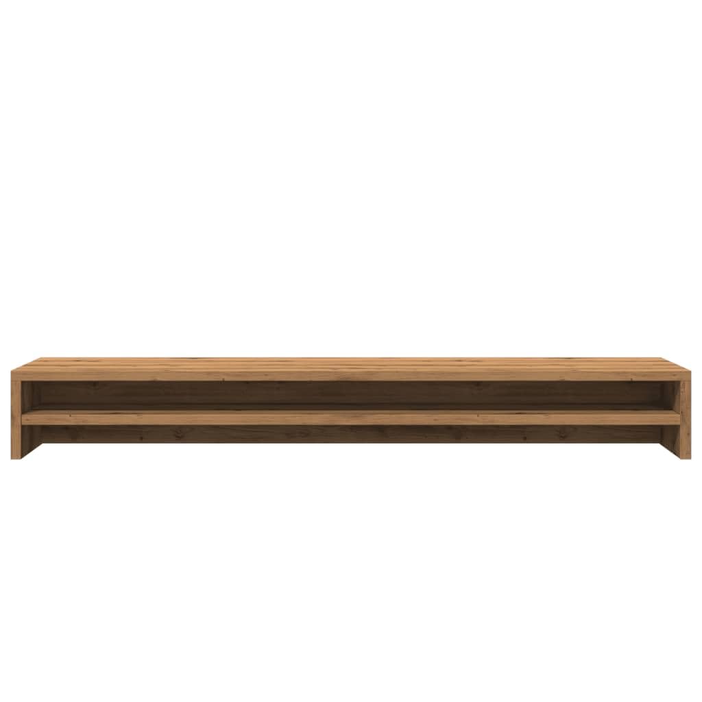 SKM Monitorständer Artisan-Eiche 100x24x13 cm Holzwerkstoff,Elektronik,Video,Videozubehör,TV-Zubehör,TV- & Monitorhalterungen,Braun,6.95KG,855825