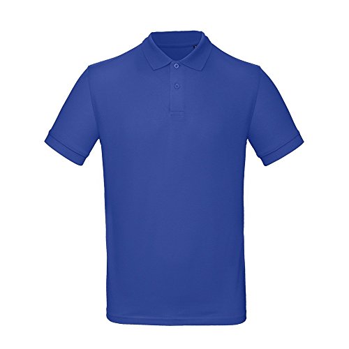 B&C - Polo Modelo Inspire para Hombre (Paquete de 2) (3XL) (Azul Egipcio)
