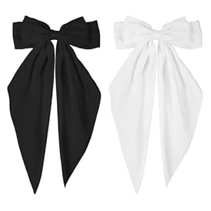 Aeaocvo 2 sztuki Kokardy Wsuwki do Włosów