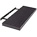 EUGAD 0126QJ Étagères Murale en MDF,étagère de Rangement décorative Flottante 80cm Longueur,Noir