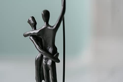 Sennesy Handcrafted Iron Sculpture - Romantic Gift For Weddings And Anniversaries - Gift For Him And Her (Style 3) #TOP4