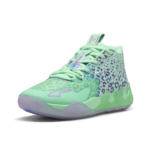 PUMA Mens Mb.01 Alien Safari Basketball Sneakers Shoes - Green2
