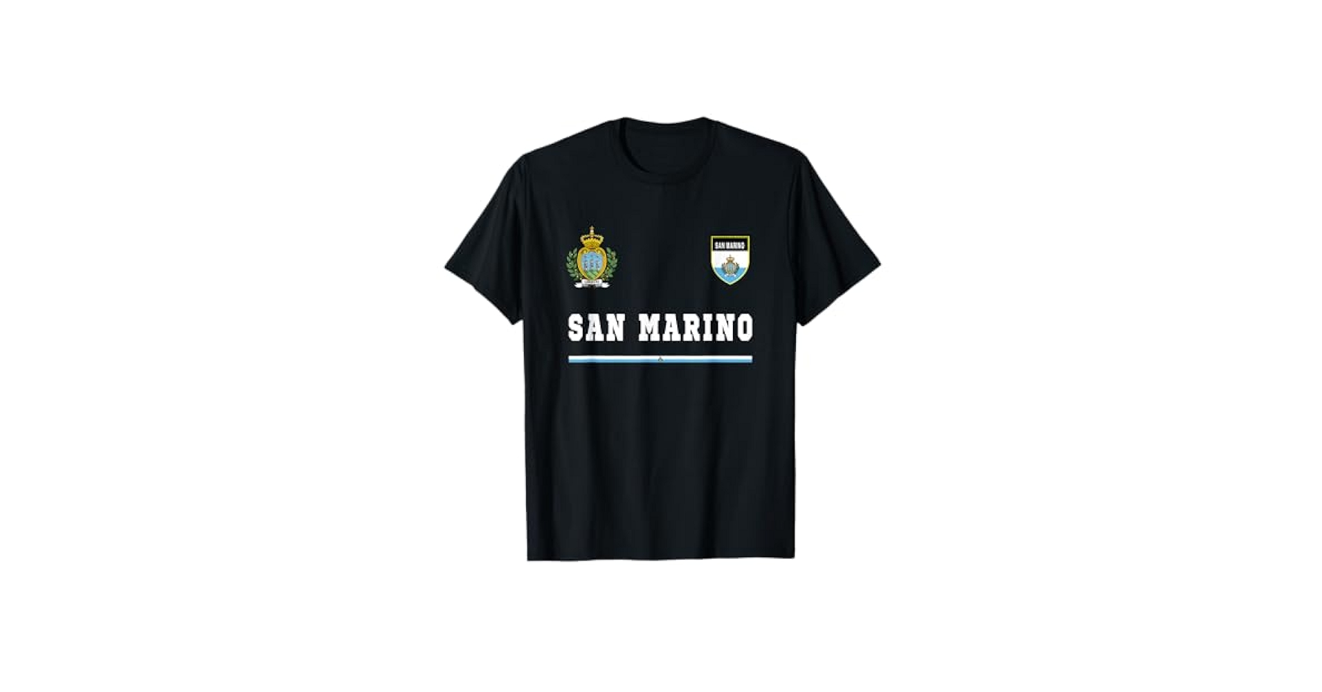 Amazon.com: San Marino Sport/Soccer Jersey Tee Flag Football