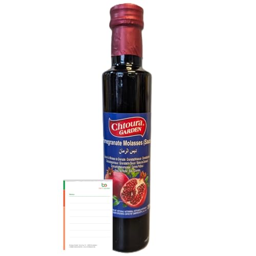 Bens Garden Bundle: Chtoura Garden Granatapfelmelasse 250ml + Notizblock