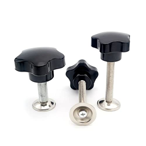 5ピースM8 / M10手締めネジトルクロックスヘッド内糸クランプスクリューボルトB85C(60MM,M8)