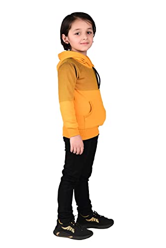 Image of AHHAAAA Cotton Blend Boys Zipper Hooded Sweatshirt 4003B
