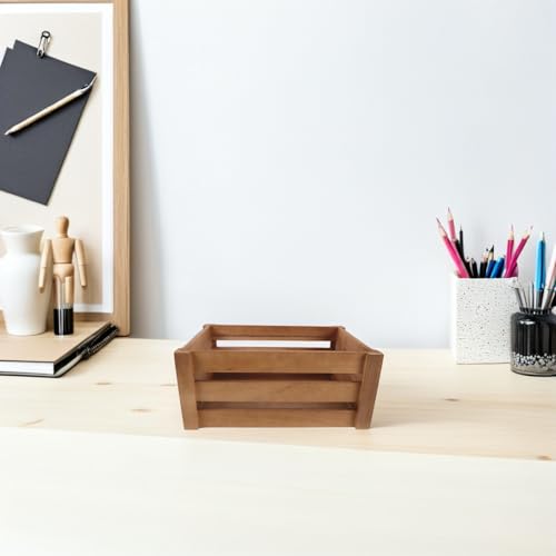 Estuche rectangular grande ERINGOGO de madera fina para LPs 7