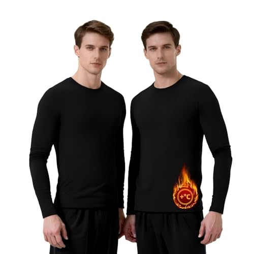 PENRTAIR 2 Pack Men's Long Sleeve Thermal Stretch...