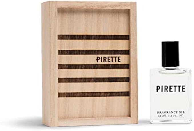 PIRETTE Fragrance Oil, Women’s Beach Inspired Perfume Oil, Notes of Fresh Coconut, Surf Wax & Sunscreen, 0.5 Fl Oz
