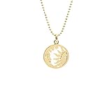 Sun and Moon Necklace Gold-Plated, Sun and Moon Necklace Best Friends, Celestial Layered Necklace,...