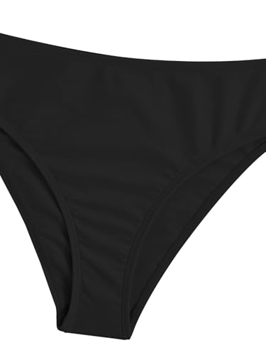 Image of COZYEASE Girls' 2 Piece Ditsy Floral Print Knot Front Ruched Triangle Bikini Swimsuit