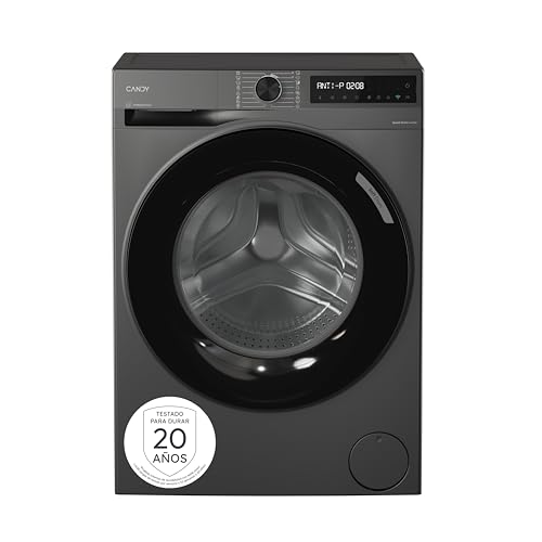 Candy ProWash 500 BR 49SBL8G-S, Lavadora 9 KG, 1400 RPM, Display Digital, Conectividad WIFI, 16 Ciclos, Motor Inverter, Inicio Diferido 24H, Bloqueo Infantil, Tambor 52,5cm, 72 DB, Antracita Candy ProWash 500 BR 49SBL8G-S, Lavadora 9 KG, 1400 RPM, Display Digital, Conectividad WIFI, 16 Ciclos, Motor Inverter, Inicio Diferido 24H, Bloqueo Infantil, Tambor 52,5cm, 72 DB, Antracita