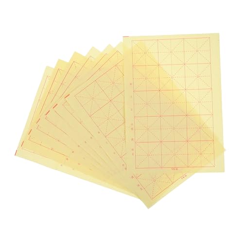 Papel de arroz GAROZATION evita traspasar tinta al practicar caligrafía china sobre la mesa