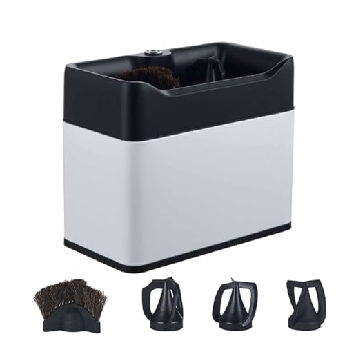 WEIMILOR Máquina eléctrica para Limpiar portafiltros, máquina automática para Limpiar posos de café, para Limpiar Discos de café Espresso, Accesorios para Espresso