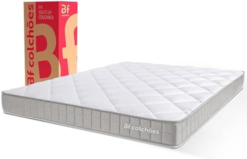 Colchão Casal Duo D33 à Vácuo 138x188x17cm BF Colchões