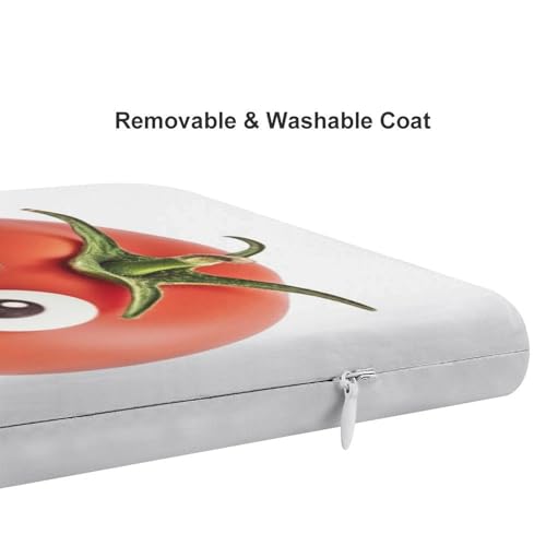 Coussin de chaise en mousse à mémoire de forme lavable 38x38 cm - 5