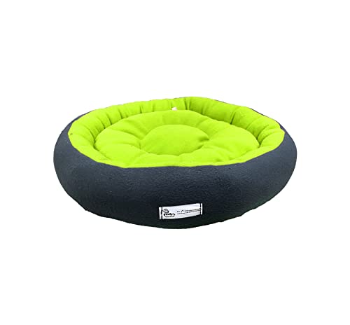 Image of Premium XXXL Size Dog Bed for Medium Dogs and Puppies Anti Skid Bottom Washable Orthopedic Big Dog /cat Beds Neon /Black