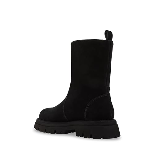 Blondo Women's Burnout Ankle Boot, Black Suede, 8 by Blondo - Image 4