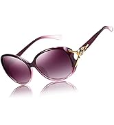 FEISEDY Women Oversized Polarized Sunglasses Ladies Large Shades Classic Fox Sunglasses B2730