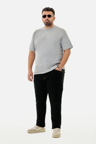 Image of SNITCH Men Polo Plus Size T-Shirt | Knitted Solid Polo with Contrast Tipped Collar & Logo Embroidery | 100% Cotton Breathable Lightweight Smart Casual Wear