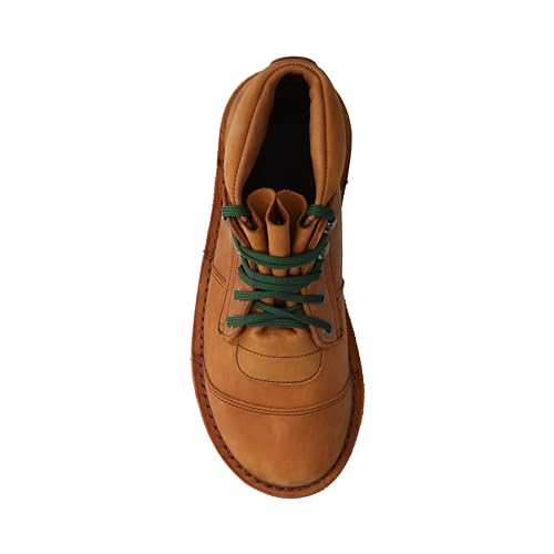 Image of JIM GREEN Men's Barefoot African Ranger Boots Lace-Up Water Resistant Full Grain Leather Work or Hiking Boot