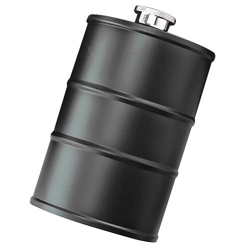 ULTECHNOVO Stainless Steel Camping Hip Flask 750ml Portable Wine Container Leakproof Flask for Bartending