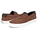 Nautica Men's Casual Boat Shoes, Moc-Toe Loafers with Cushioned Insole, Deck Fashion Sneaker-Allegheny-Brown, Size 9.5