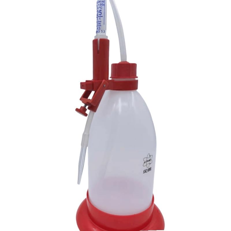 AUTOMATISCHE BÜRETTE, nach Dr. Schilling Ersatz SILBERBRAND, Klasse B, schwarzer Schellbachstreifen, Flasche PE-LD 25 mL