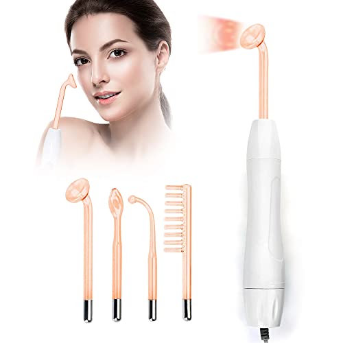 MEBUCN High Frequency Facial Wand,Portable Facial Massager Skin Care Tool for Facial Hair Eye Massage,High Frequency Facial Machine,110V(US Shipping)