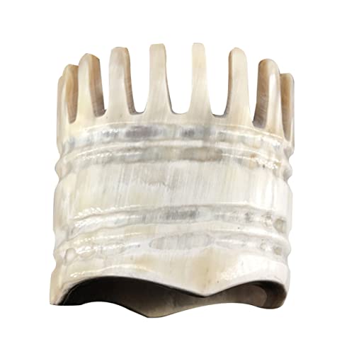 FRCOLOR 1pc Horn Shampoo Comb Head Scalp Scratcher Massage Thai Tools Anti- Static Comb Wide Comb Scraping Tool Face Wipes Makeup Acupoint Horn Comb Hair Horns Scraping Board