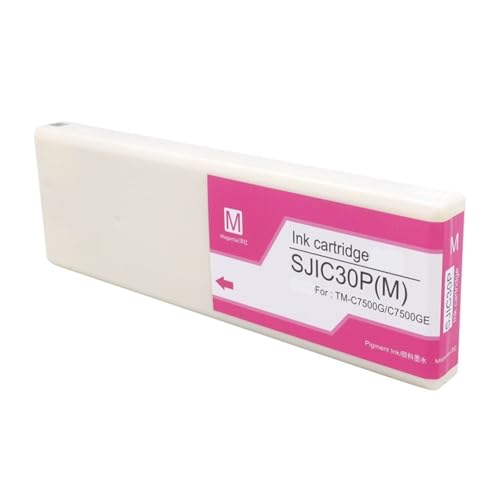 Cartouche SJIC30P encre pigmentée Magenta 300ML haute résistance pour Epson C7500G