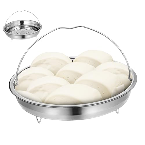 LOEFLIFA ステンレス製蒸し器バスケット ポット用折りたたみ式フードスチーマーラック 耐腐食軽量コンパクト調理用家 業務用