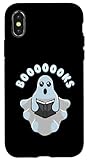 Photo Gallery lettore di libri horror raccapricciante sulla lettura di fantasmi di halloween custodia per iphone x/xs Photo Gallery lettore di libri horror raccapricciante sulla lettura di fantasmi di halloween custodia per iphone x/xs