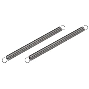 QUARKZMAN Zugfeder 150mm mit Doppelhaken 2 Stk.