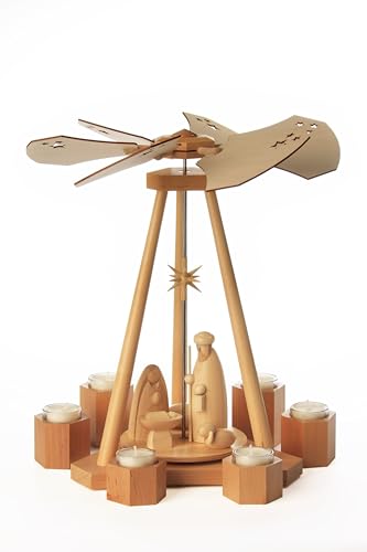 Weihnachtspyramide modernes Design 13 Rudolphs Schatzkiste Moderne Weihnachtspyramide „Delta“ mit...