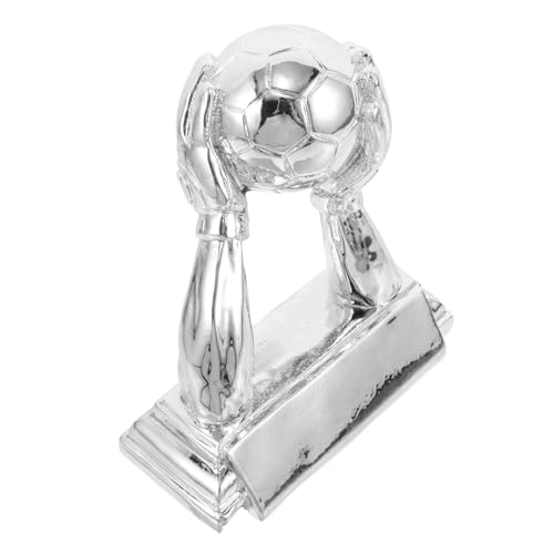 Gardien de but de football en résine pour décoration de bureau de fan