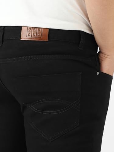 Image of Urbano Plus Men's Regular Fit Mid Rise Jeans