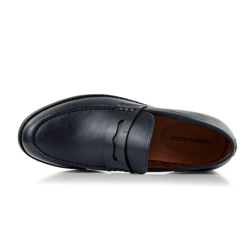 Image of Ferro Aldo Men's Loafer Collection | Classic Slip-on Penny Loafers & Driving Moccasins for Casual & Dress