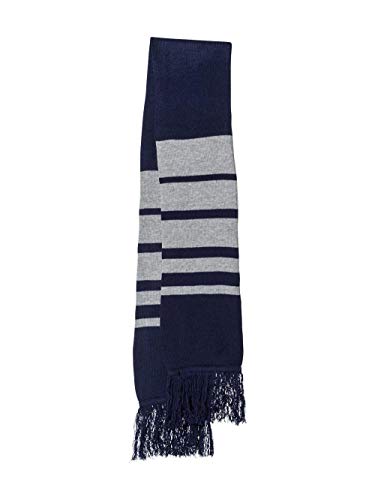 Sportsman Soccer Scarf One Size Navy/Heather Grey2