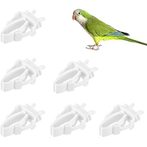 OTKARXUS Bird Cage Food Holder Clips Cover