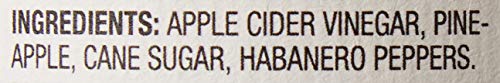 The Twisted Shrub | Pineapple Habanero | Apple Cider Vinegar Drink Mixers for Healthier Sodas & Cocktails | Gut Health | Aids Digestion | Contains ACV Prebiotics | 8oz bottle