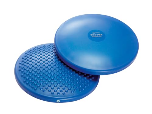 Gymnic-Disc-o-Sit-Inflatable-Seat-Cushion-Blue Gymnic Disc 'o' Sit Inflatable Seat Cushion, Blue - Image 1