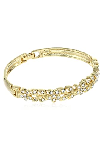 Crystal Studded Bangle Bracelet