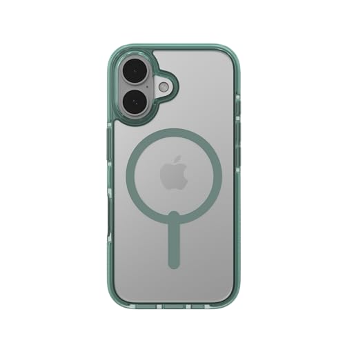Coque iPhone 16 ZAGG Santa Cruz compatible MagSafe en graphène vert