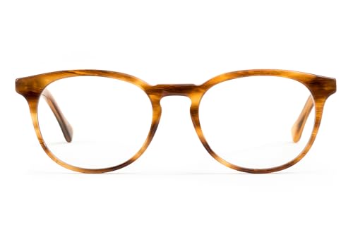 Roebling Blue Light Glasses Gaming & Computer | Clear CR-39 lenses with anti-reflective coating; narrow-to-medium 49-18-140 fit; hard case and cleaning cloth included product thumbnail 8